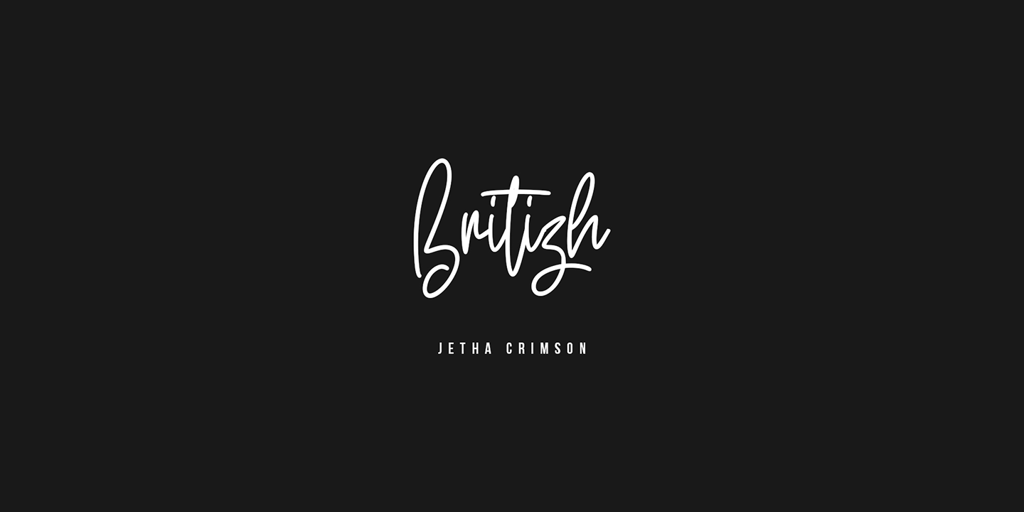 Jetha Crimson Regular Font preview